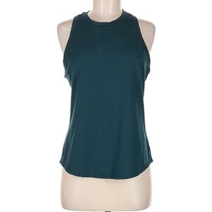 NWOT Large All in Motion Athletic Tank Top Gym Workout Yoga School Teal Blue